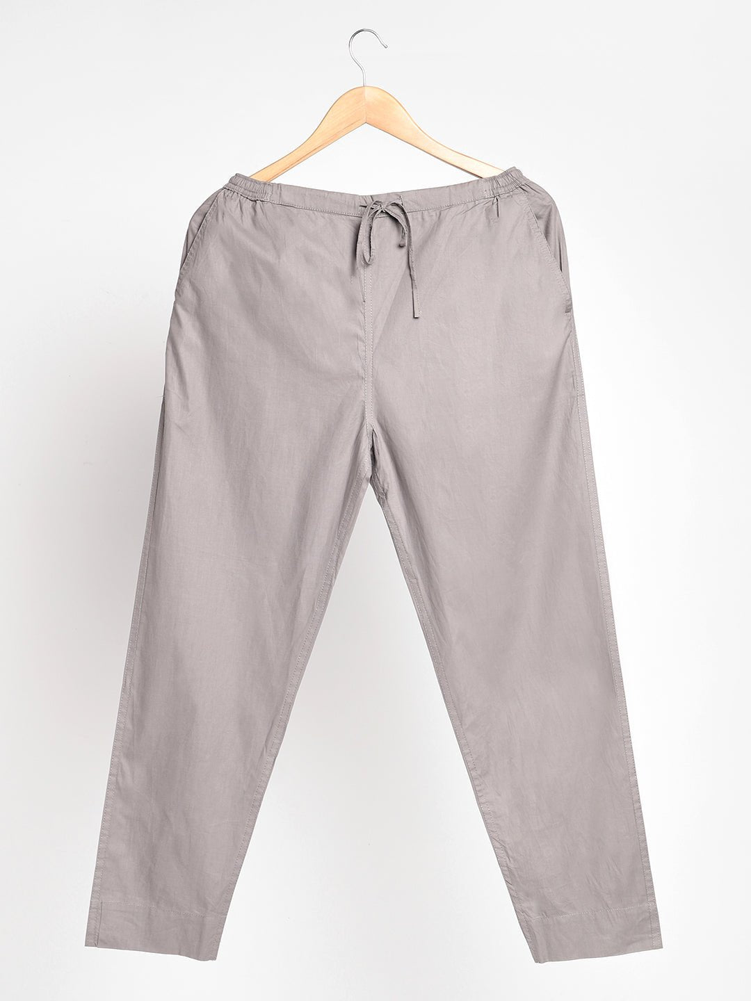 Iron Grey Women's Organic Cotton & Natural Dyed Slim Fit Pants