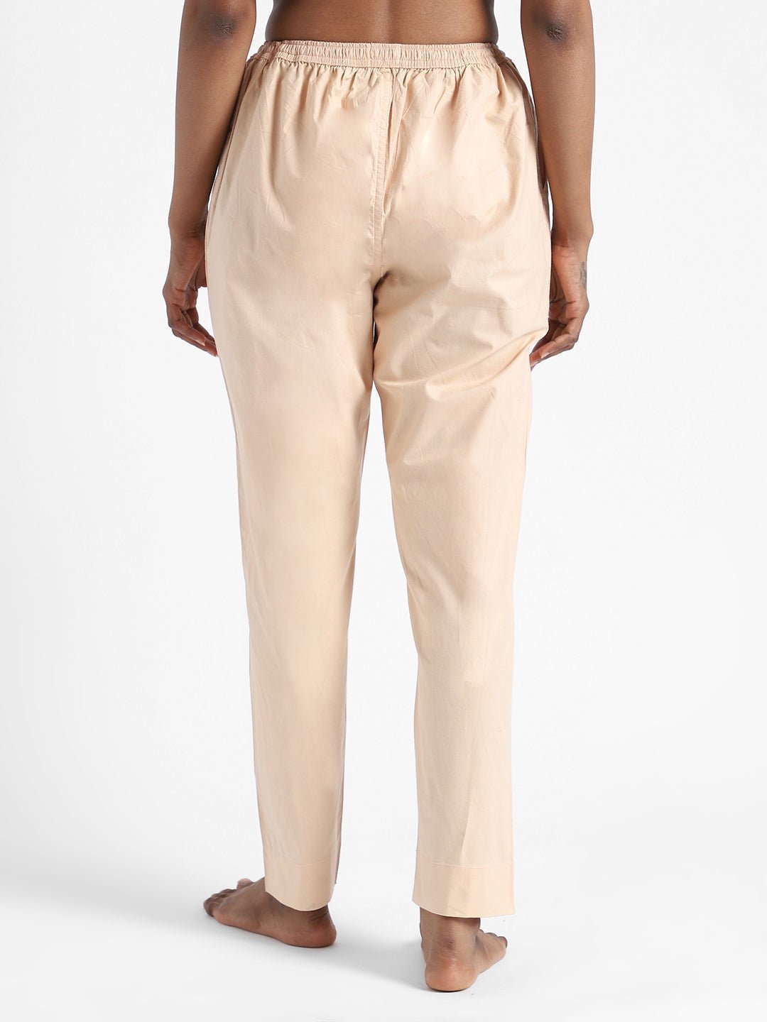 Sandal Wood Women's Organic Cotton & Natural Dyed Slim Fit Pants