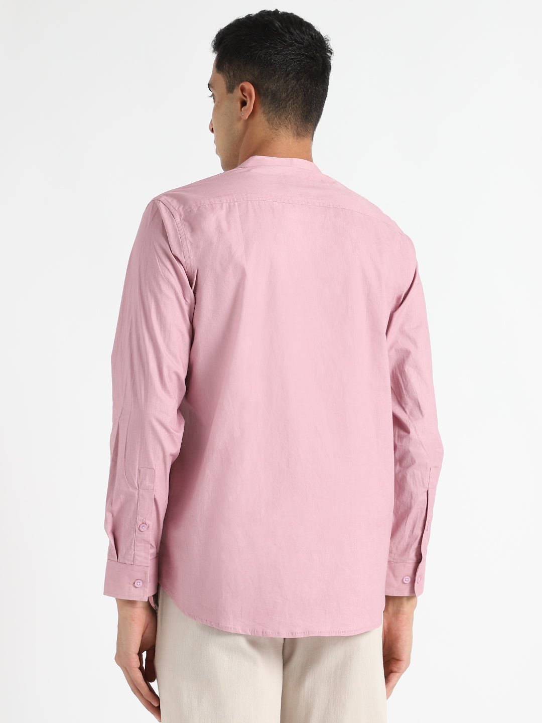 Purple Haze Mens Organic Cotton & Naturally Dyed Round Neck Shirt