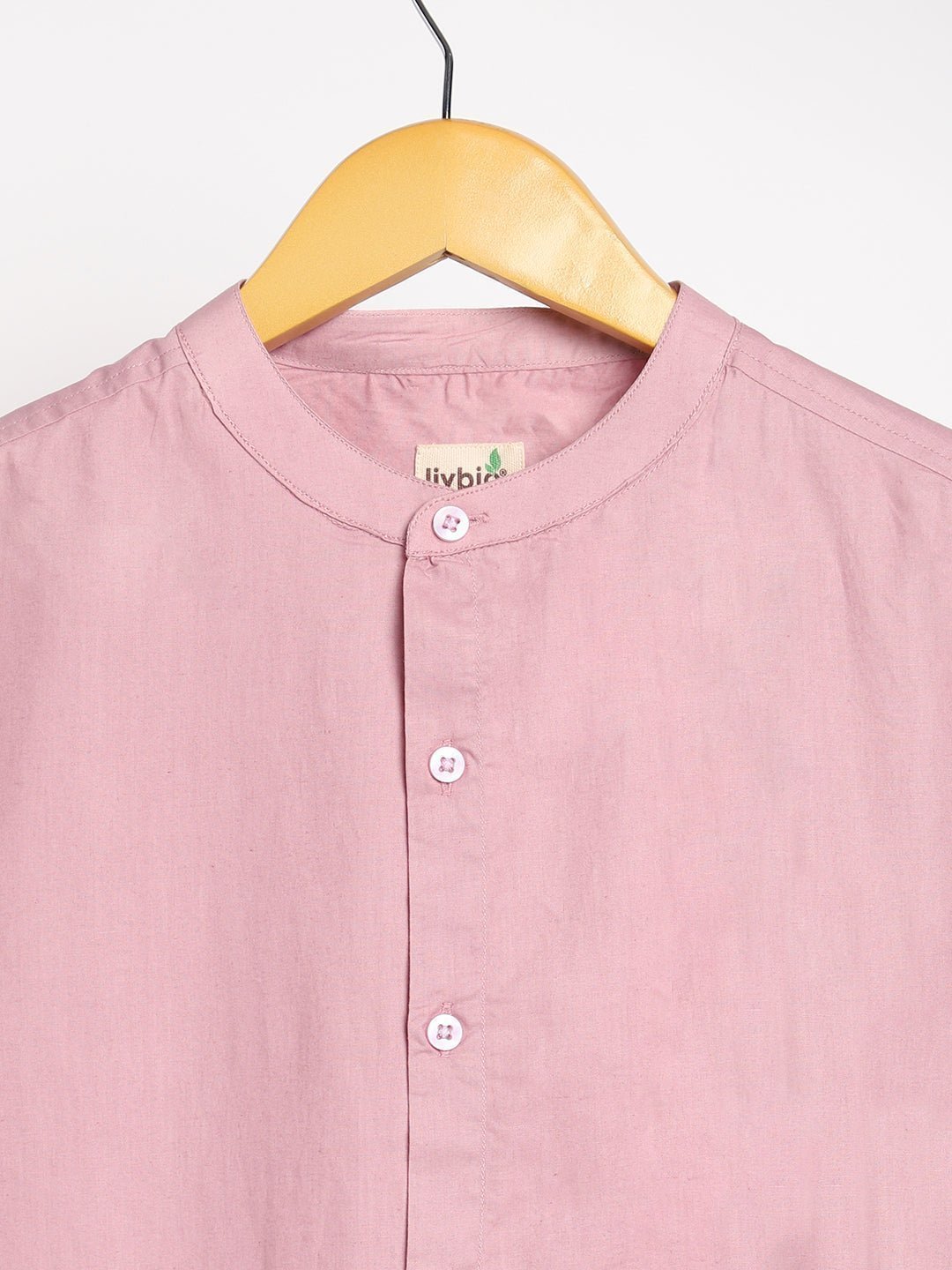 Purple Haze Mens Organic Cotton & Naturally Dyed Round Neck Shirt