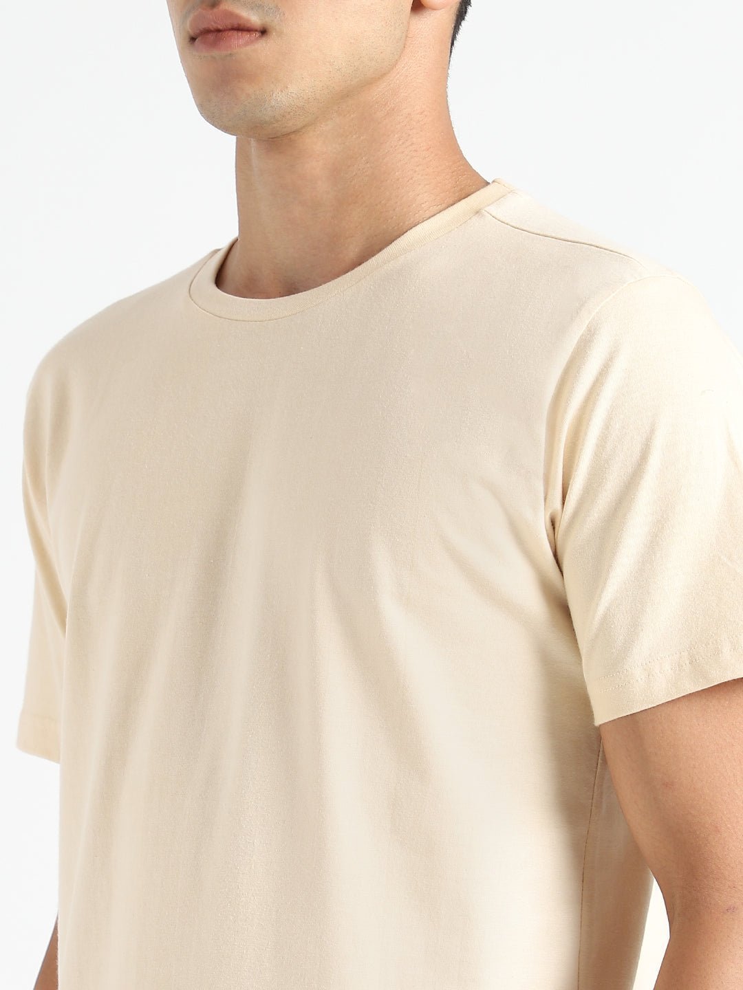 Rust Cream Organic Cotton & Naturally Dyed T-shirt