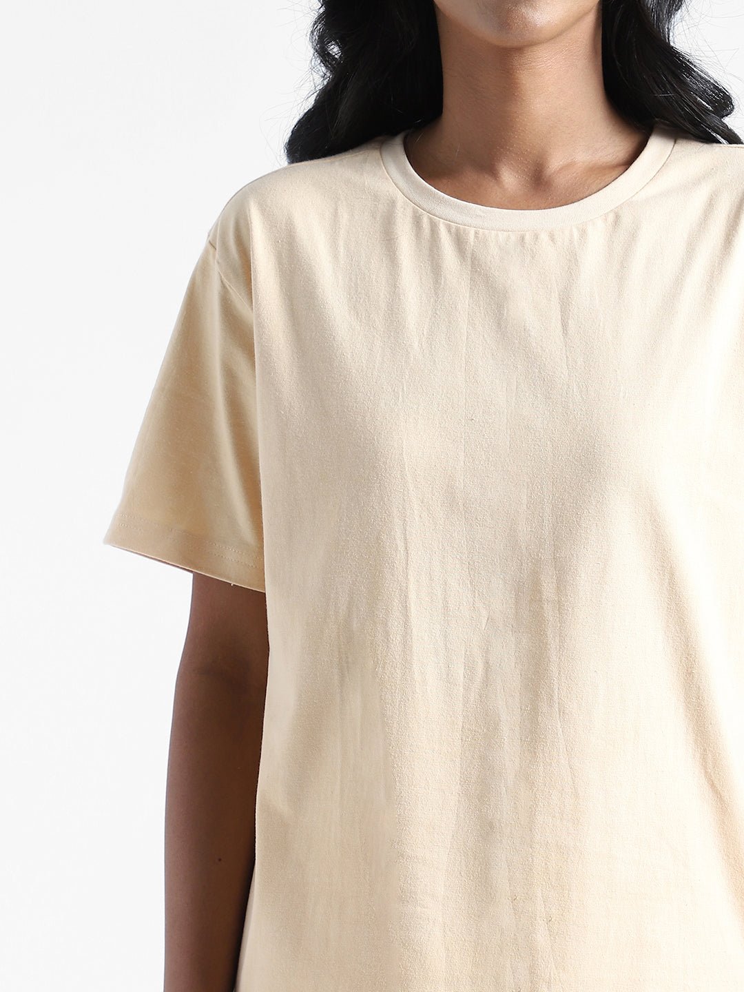 Rust Cream Organic Cotton & Naturally Dyed T-shirt