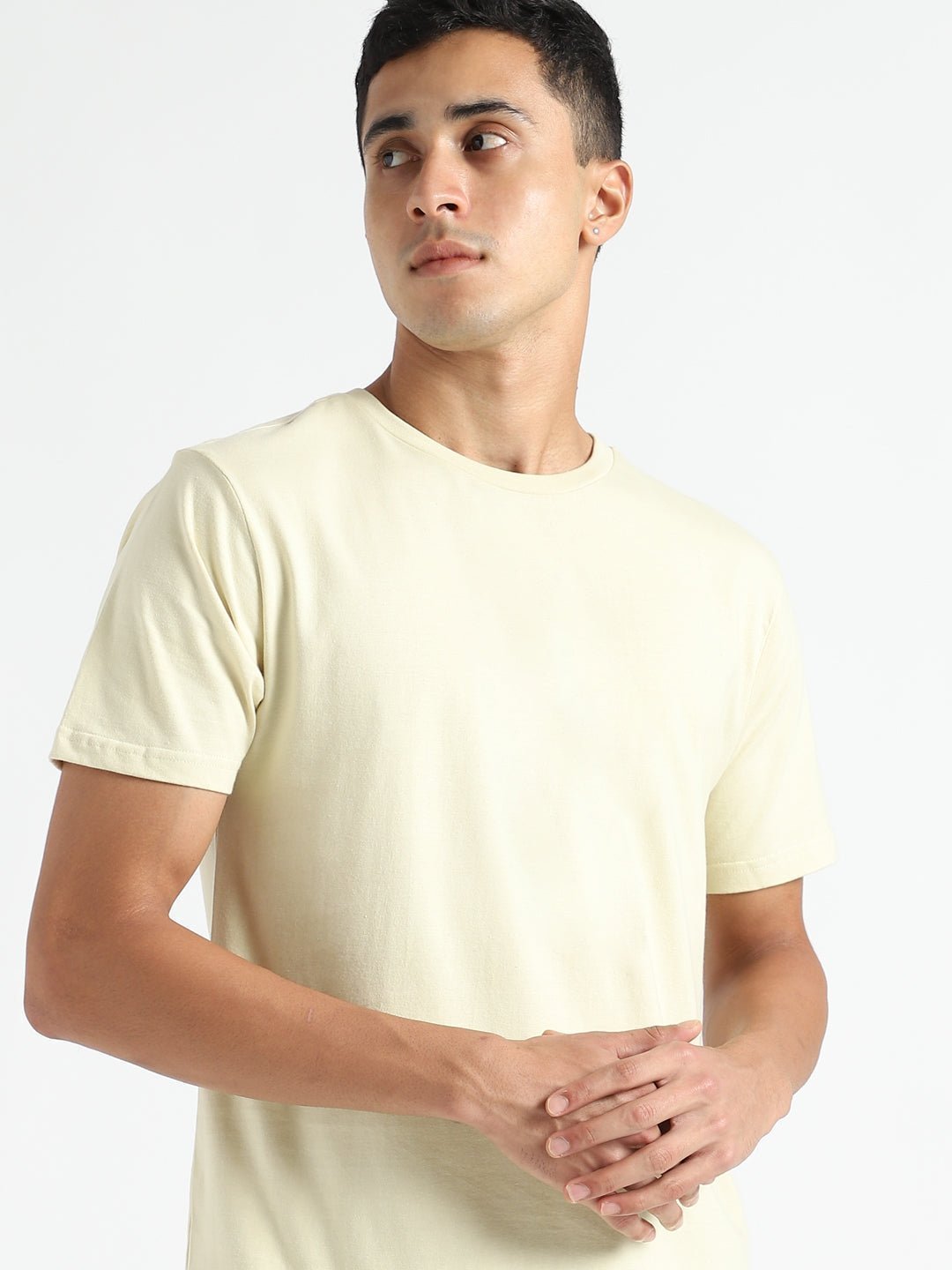 Turmeric Yellow Organic Cotton & Naturally Dyed T-shirt