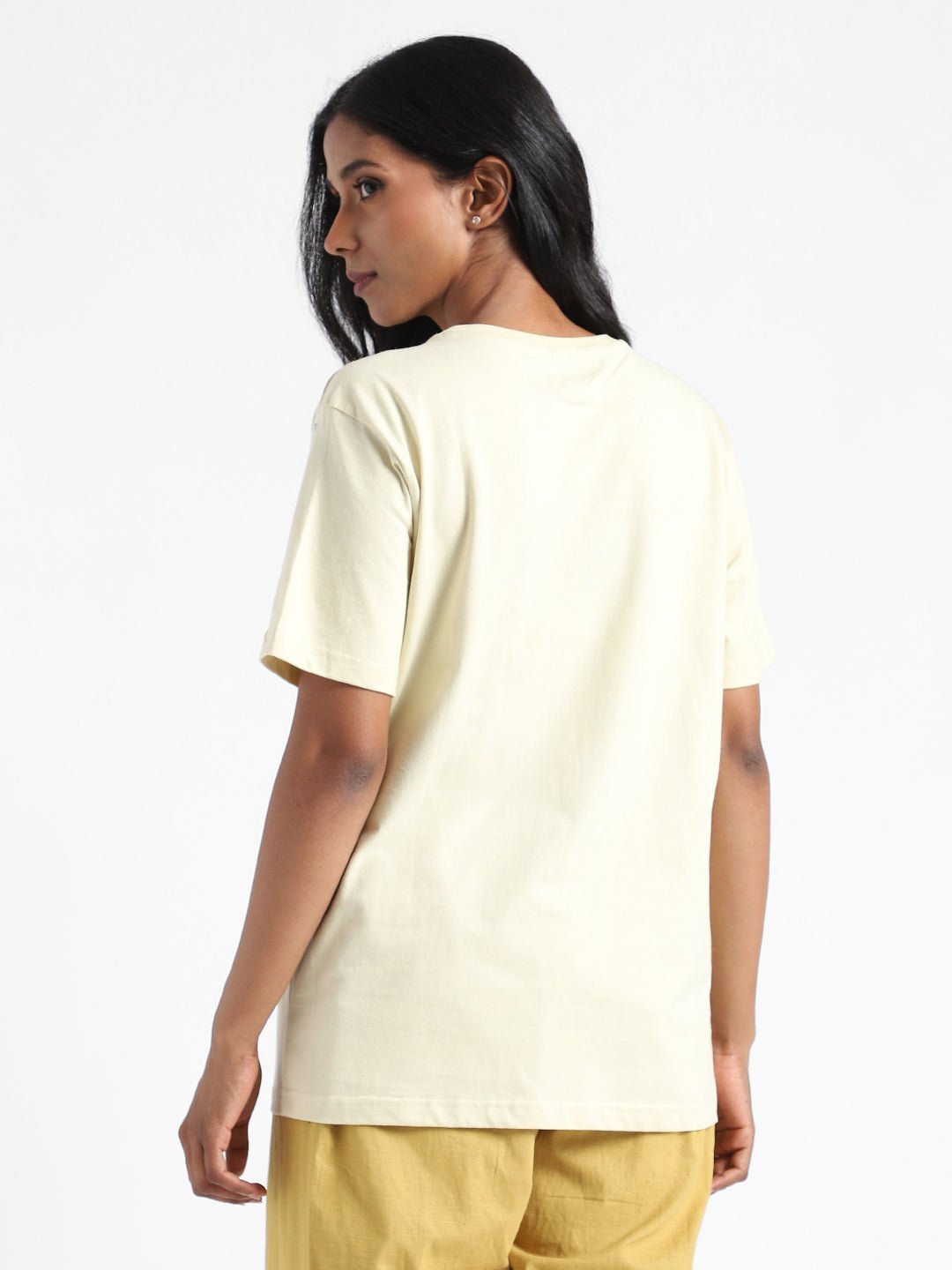 Turmeric Yellow Organic Cotton & Naturally Dyed T-shirt