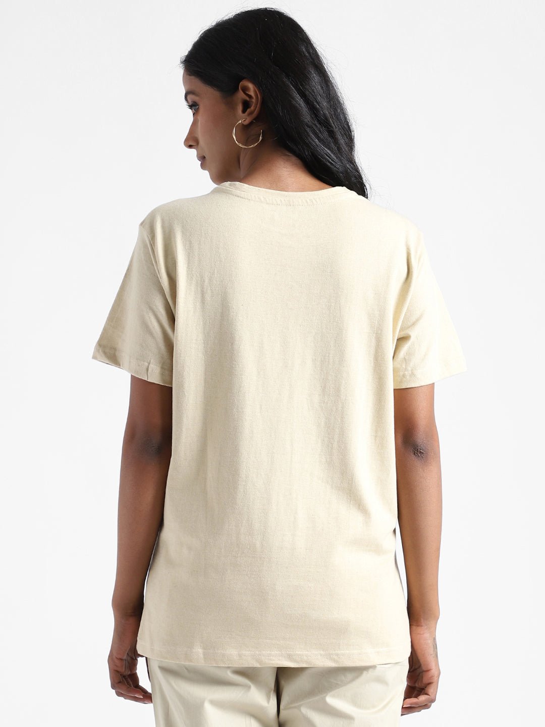 Lemon Yellow Organic Cotton & Naturally Fiber Dyed T-shirt