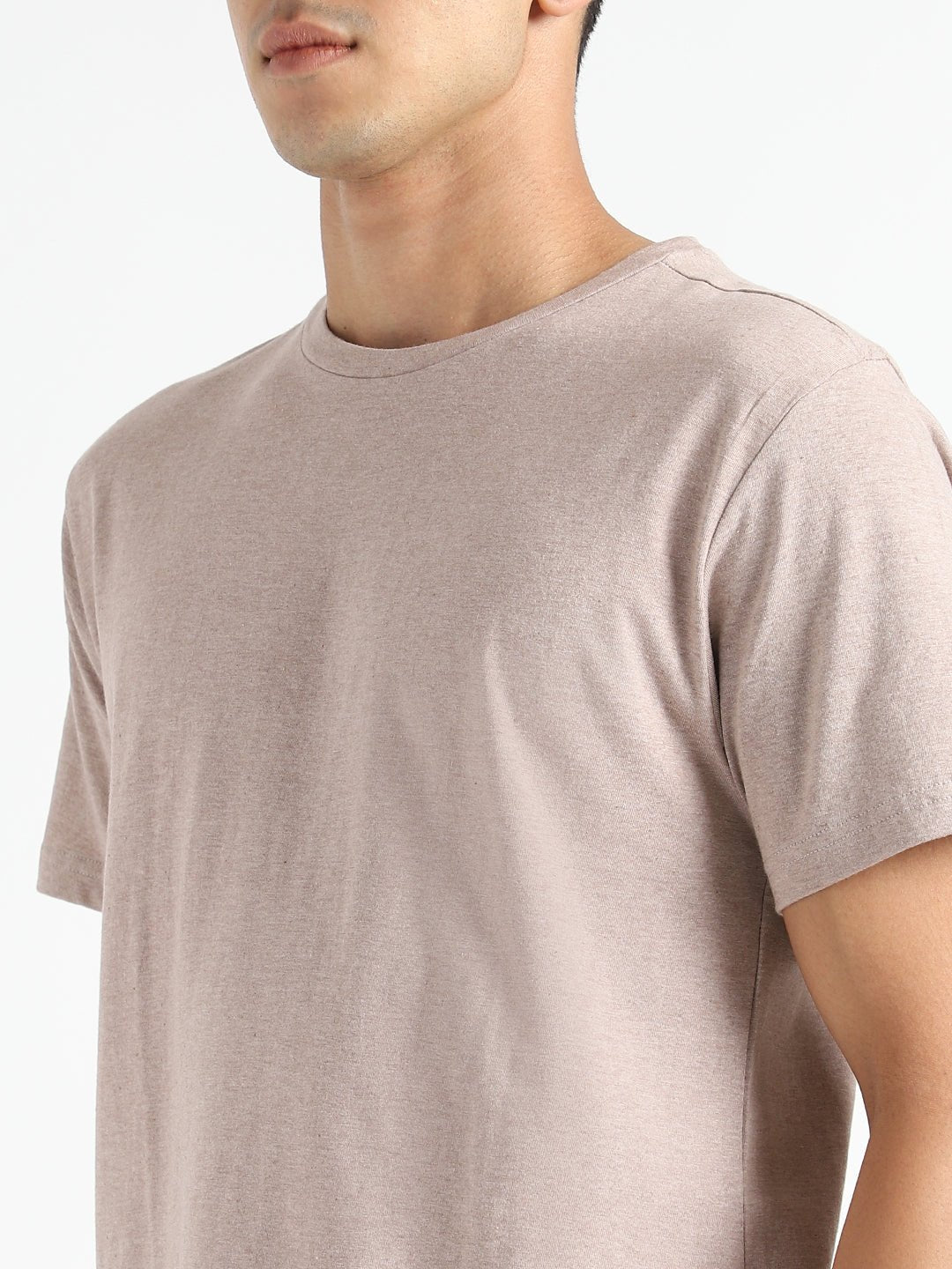 Soil Brown Organic Cotton & Naturally Fiber Dyed T-shirt