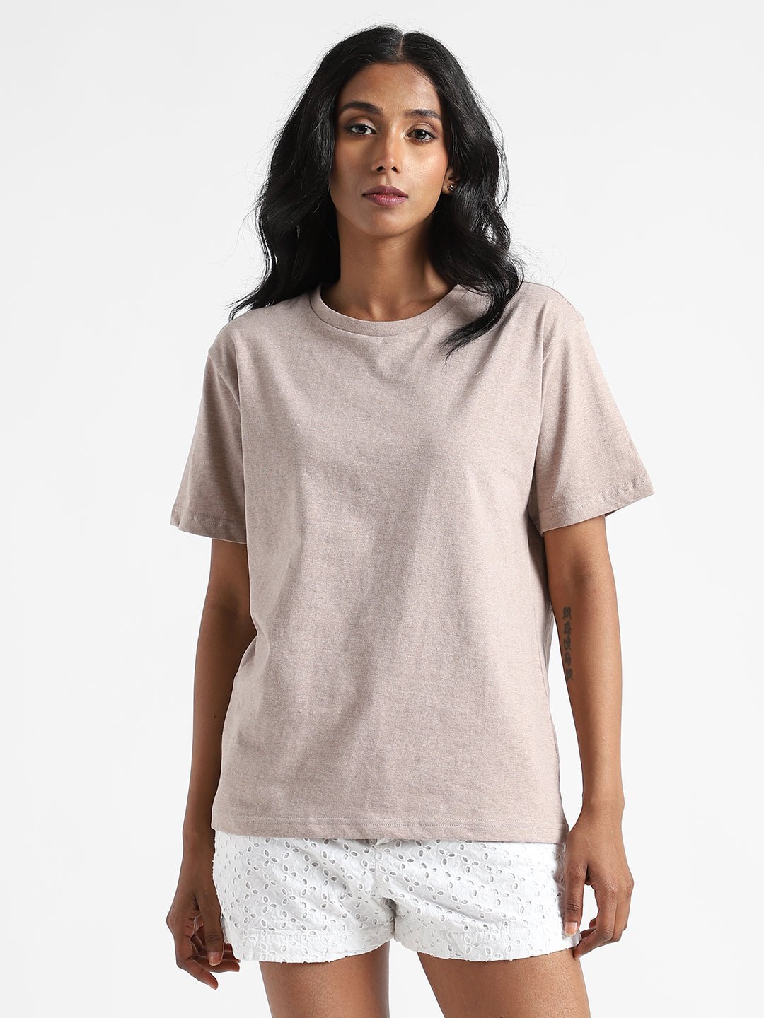 Soil Brown Organic Cotton & Naturally Fiber Dyed T-shirt