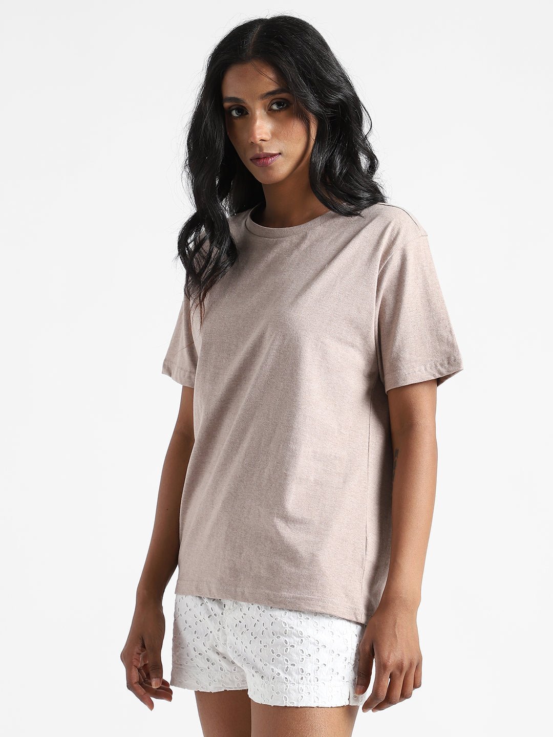 Soil Brown Organic Cotton & Naturally Fiber Dyed T-shirt