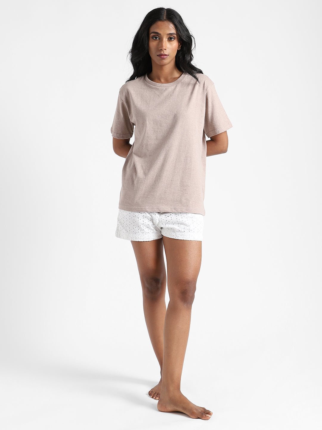 Soil Brown Organic Cotton & Naturally Fiber Dyed T-shirt