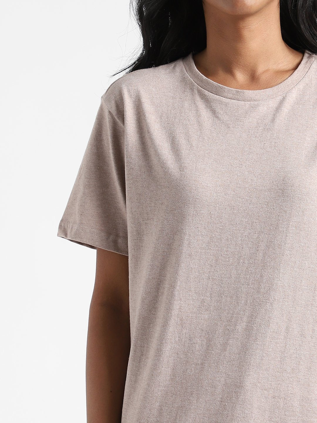 Soil Brown Organic Cotton & Naturally Fiber Dyed T-shirt